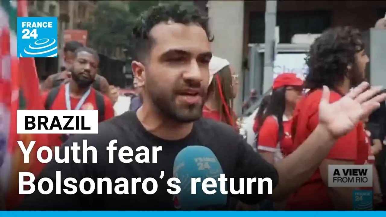 In Brazil, thousands march fearing return of Bolsonaro presidency • FRANCE 24 English