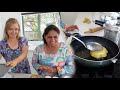 COOKING ALOO PURI WITH MY INDIAN MOTHER IN LAW | Crispy Potato Puri Recipe