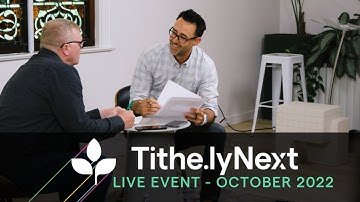 Tithely Next Church Tech Product Launch Event | October 2022