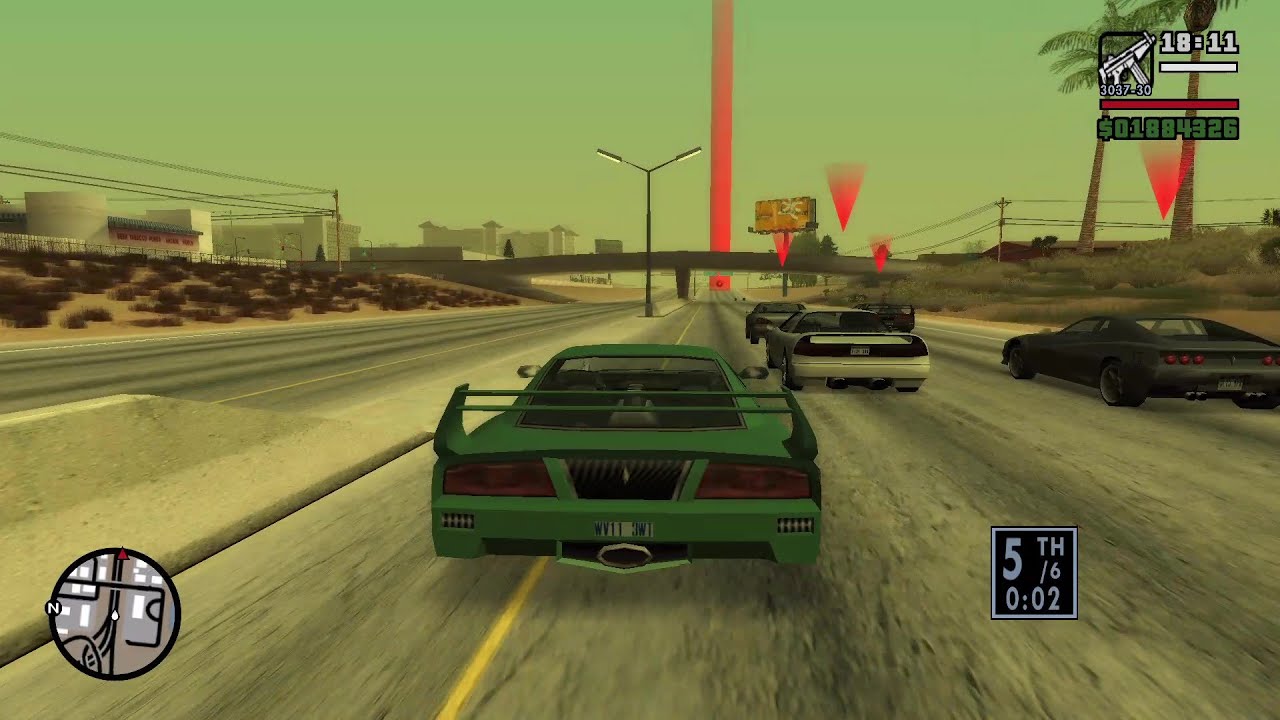 GTA: San Andreas (TTDISA) Part 106 - Las Venturas Races