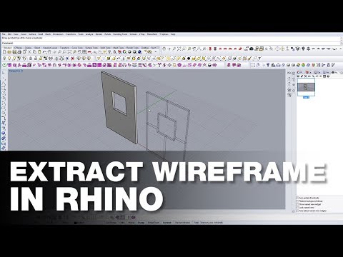 How to Extract Wireframe in Rhino