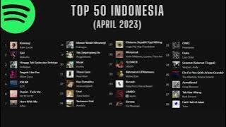 Kumpulan Lagu TOP 50 Indonesia Spotify (April 2023) Tanpa Iklan