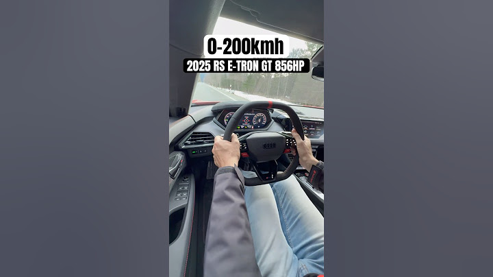 0-200kmh launch in 856hp Audi RS E-Tron GT | #audi #cars #asmr