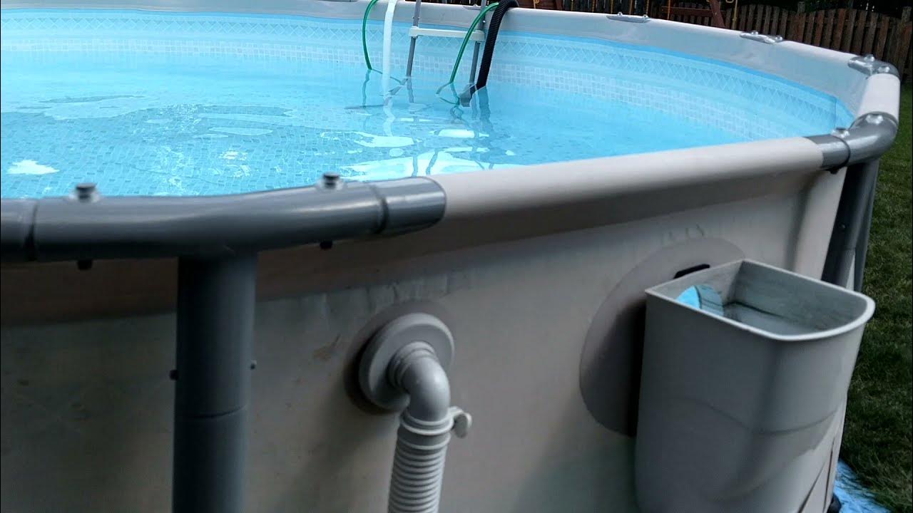 DRAIN your Pool INSTANTLY!!!...SUMMER WAVES INTEX YouTube