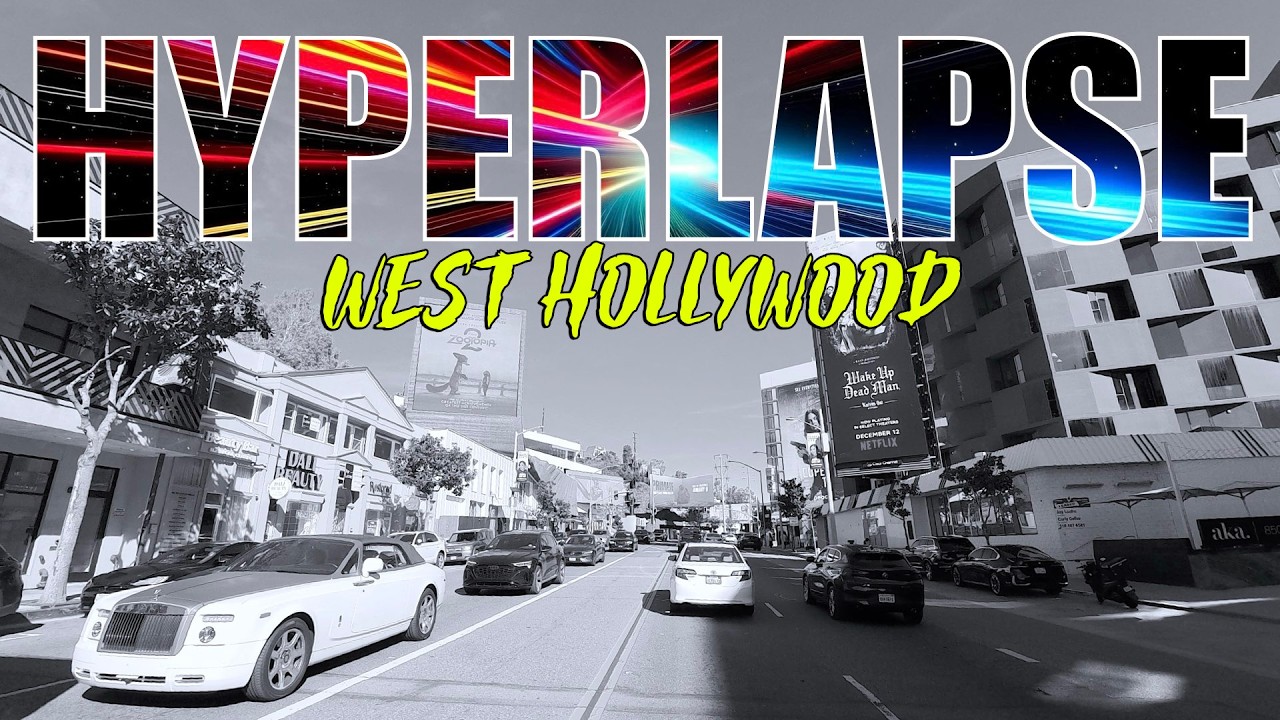 Hyperlapse Los Angeles: West Hollywood