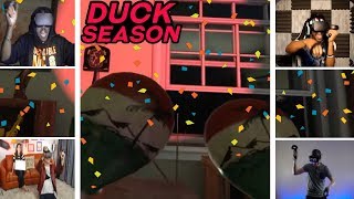 Let's Players Reaction To The Fiesta Ending | Duck Season