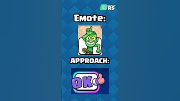 Emote vs Counter 😅 #shorts #clashroyale