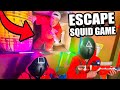 Real Life SQUID GAME Box Fort Prison ESCAPE - THE GAMES OVER