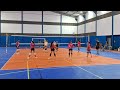 Sub15 vs sub17 feminino dia 21/03 Preparação para Copa Santa Catarina. Itapoá-SC volei