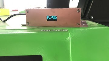 NANTAI BIP TESTING with EUI/EUP CAM BOX on the Common Rail System Test Bench