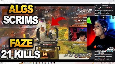 TSM Imperialhal watches algs scrims game where FAZE Snip3down team gets 21 kills!