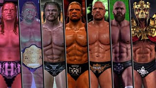Wwe 2K24 - Triple H Entrance Evolution Wwf War Zone To Wwe 2K24
