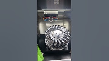 5-Axis CNC Machining of High-Precision Impeller | Ultimate Surface Finish