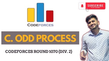 C. Odd Process | Codeforces Round 1070 (Div. 2) | Solution in Bangla