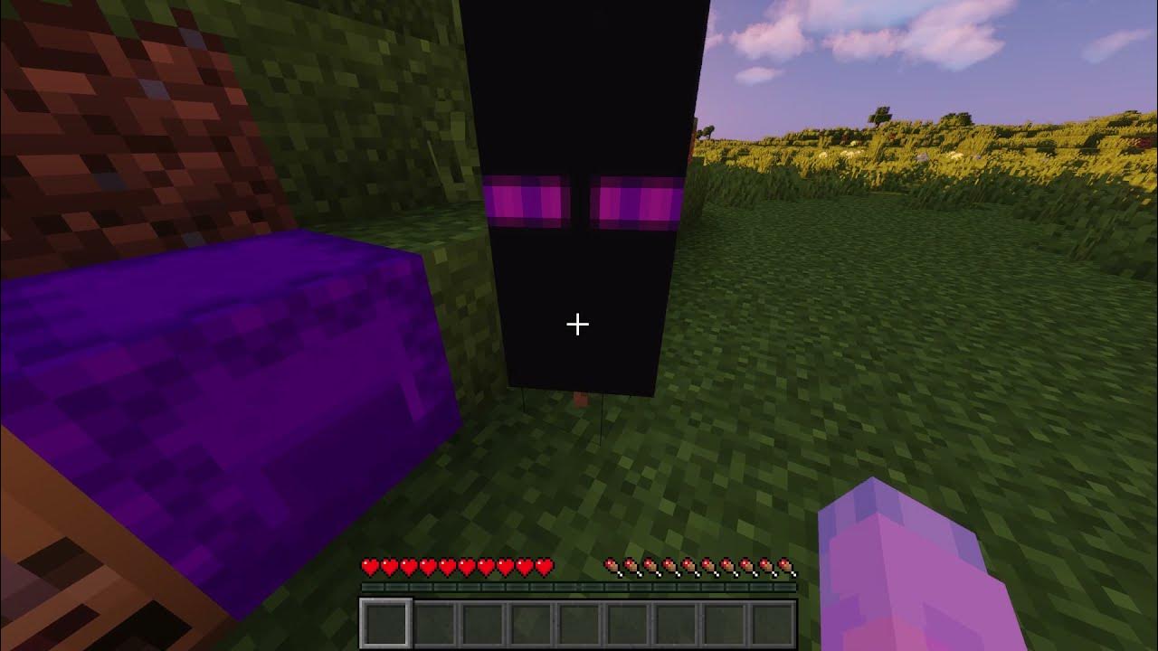 How to Make an Enderman Banner in Minecraft! YouTube