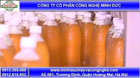 Dây chuyền sản xuất nước ngọt có gas chính xác