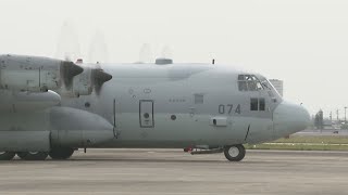 スーダン軍事衝突で自衛隊機が出発 日本人退避へ 小牧基地からジブチへ出発 輸送機「Cー130」