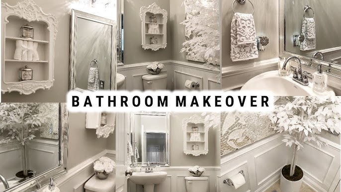 Budget bathroom makeover (renter friendly) - A Legacy In Days