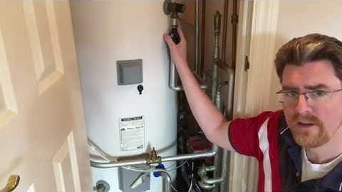 Megaflo recharge of air gap