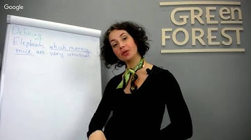 For levels 2-6 Relative Clauses