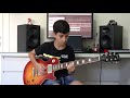 Dire Straits- "Sultans of swing" solos cover by Omer Caspi (age 11)