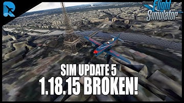 Sim Update 5 Hotfix #2 Broke The Sim - Microsoft Flight Simulator 2020
