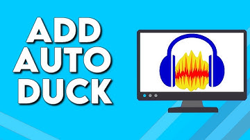 How To Add Auto Duck To Your Voice Audio on Audacity