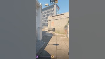 HE For BANANA From B On OVERPASS In CS2 #cs2 #shorts