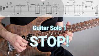 Joe Bonamassa - STOP! - First Guitar Solo - TAB&#39;s &amp; Slow Playing (Patreon)
