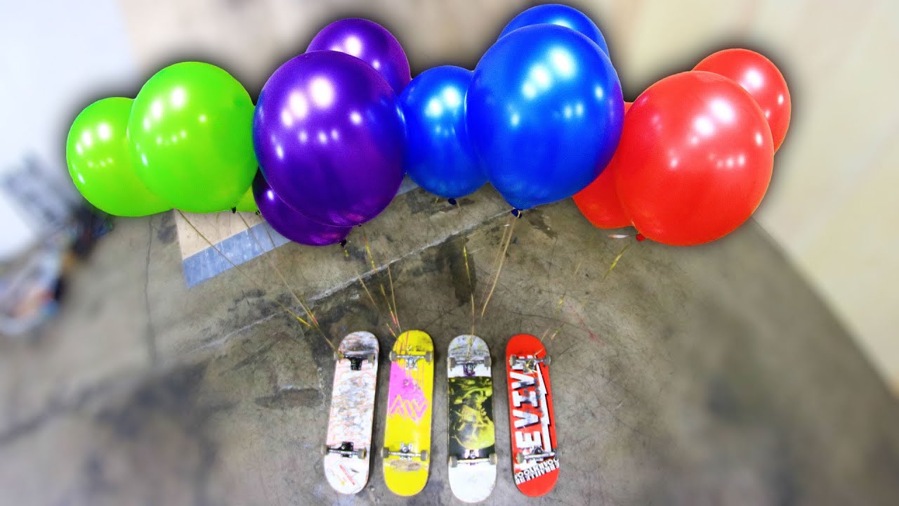 Crazy Helium Balloons Game of Skate | Stupid Skate Ep 115