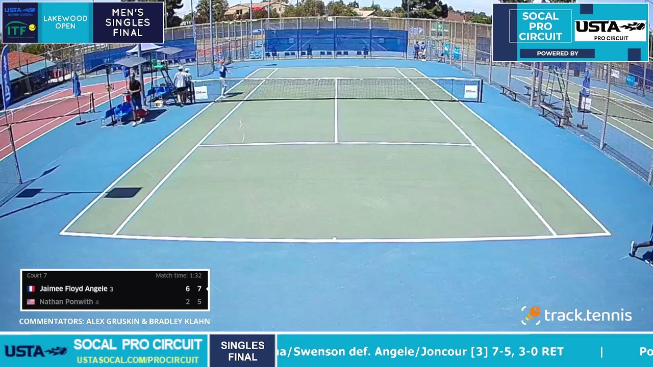 Live Pro Tennis Lakewood Open Mens and Womens Singles Finals 2022 SoCal Pro Circuit