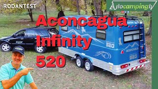 Aconcagua infinity 520  DM trailers  Rodantest  a una casa rodante Argentina