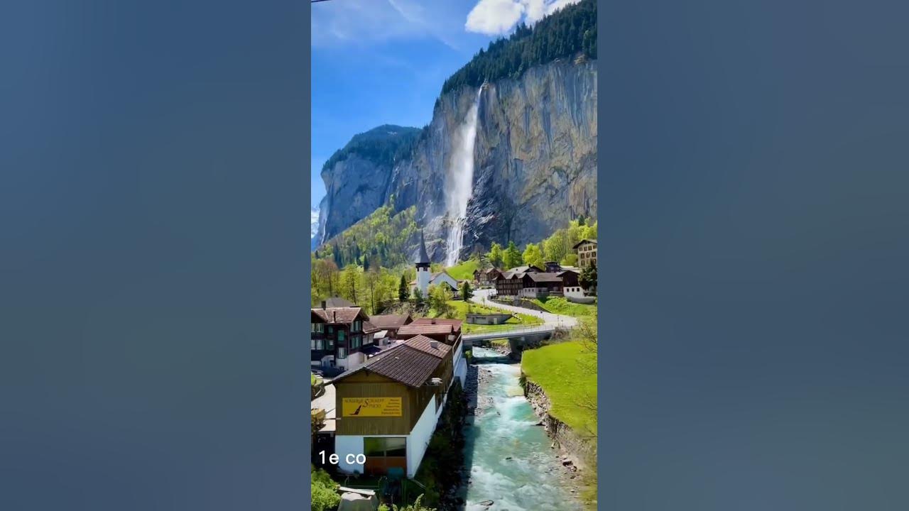 Лаутербруннен водопад Штауббах 2022