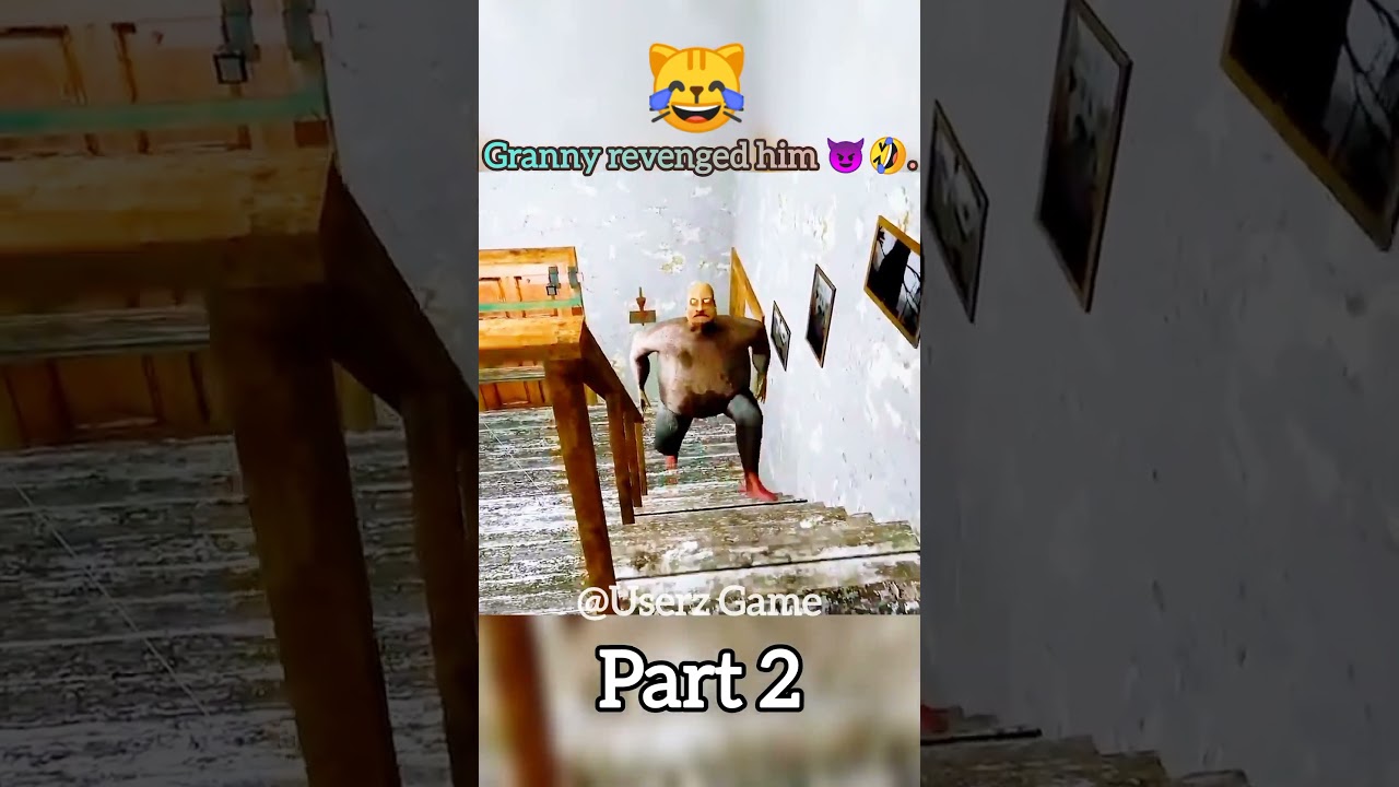 Granny revenged him😈🥶 | part 2| #granny #gaming #trending #shorts
