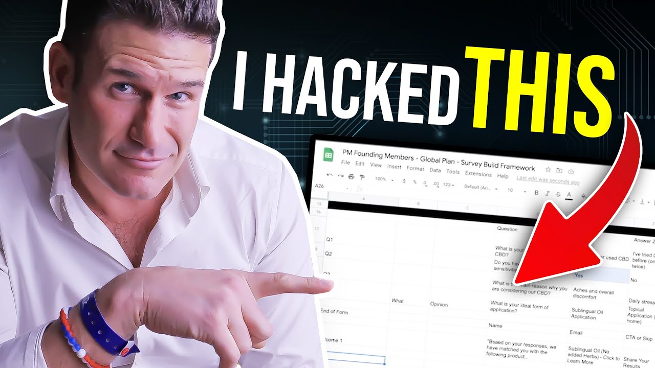 How to hack surveys for lead generation...[my framework]