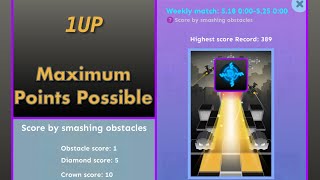 1UP🎮 Weekly Match - Maximum Points Possible