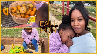 MOMMY AND ME Pumpkin Patch Vlog