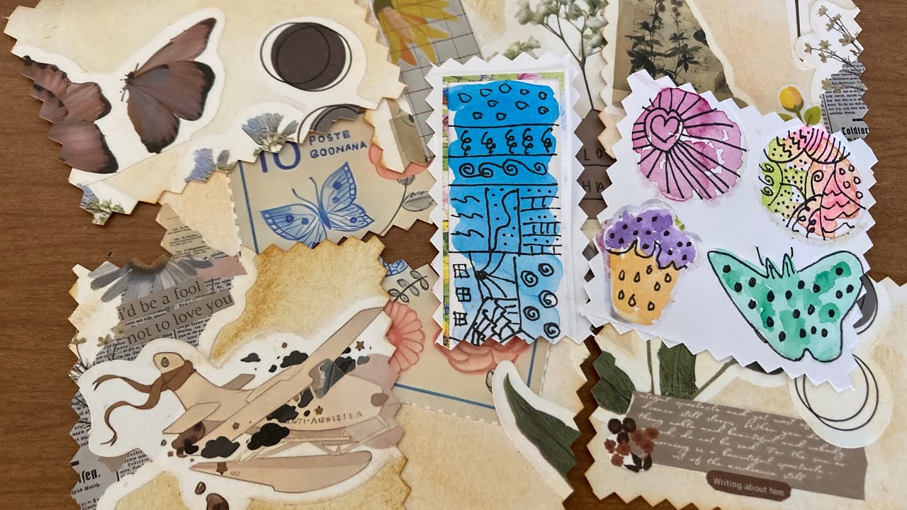 #stickandglue 🩷 sticker collab/create using your stickers - YouTube