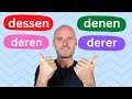 derer - dessen - denen - derer | Einfach erklärt 🤓