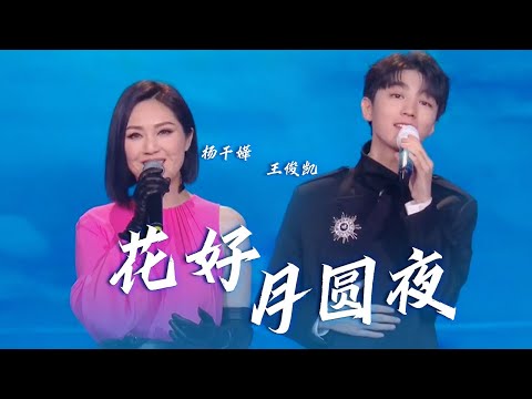 杨千嬅、TFBOYS王俊凯演唱《花好月圆夜》神仙组合甜蜜对唱，太温柔好听啦！[精选中文好歌] | 中国音乐电视 Music TV