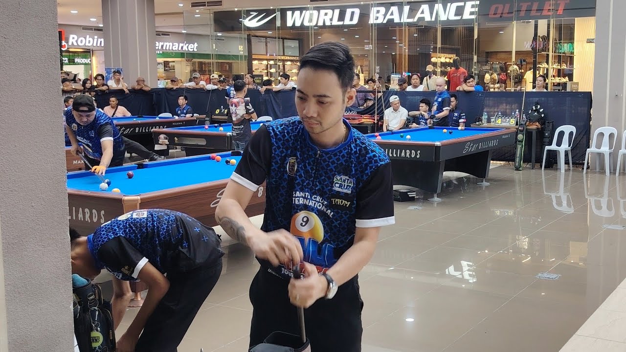 Jeffrey Roda🔥vs🔥 Drahcir Mauricio 9ball open Santa Cruz laguna - YouTube