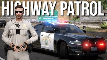 Realistic CHP Patrol in My Authentic FiveM RP Server