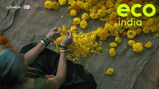 Eco India: The artisans recycling floral waste from Mumbai’s Siddhivinayak temple into natural dyes