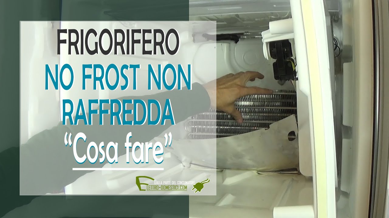 Frigorifero no frost doppia porta cella frigorifero non raffredda