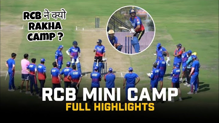 First Pre Season Camp with RCB's Class of 2025 | IPL 2025 |  RCB CAMP 2025