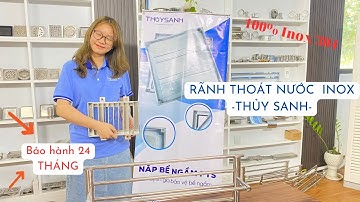 GRATING INOX, RÃNH THOÁT NƯỚC INOX, SONG CHẮN RÁC INOX -THỦY SANH-BẢO HÀNH 24 THÁNG