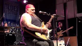 Video thumbnail of "Popa Chubby - Theme From Godfather - Live Limestone Blues Festival 2013"