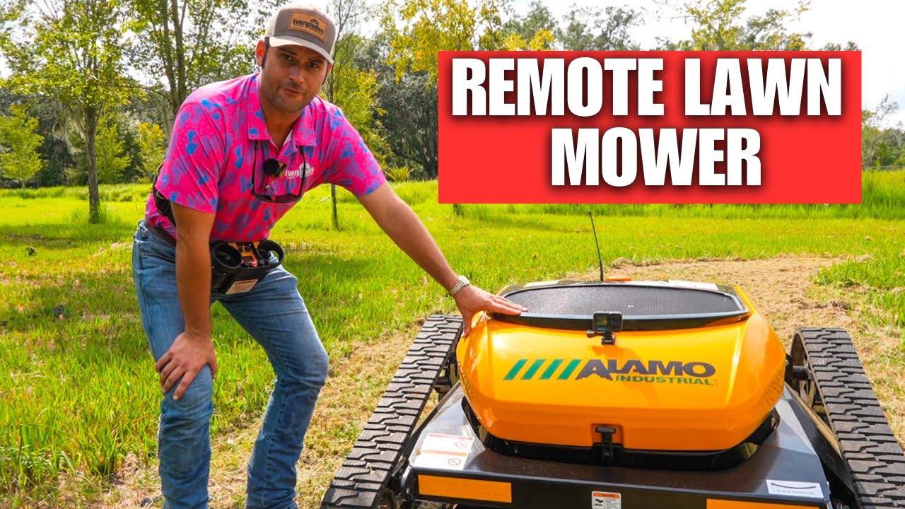RC Lawn Mower Alamo Traxx Full Breakdown YouTube