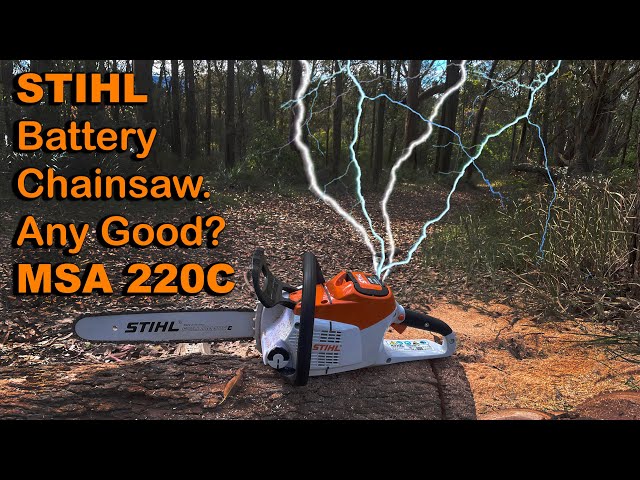 Stihl MSA 200 C-B Review  Best Electric Chainsaws 2020