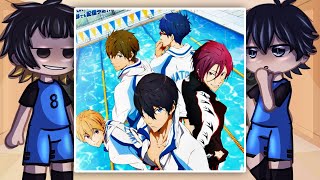 Blue Lock React To Free! // Gacha Club